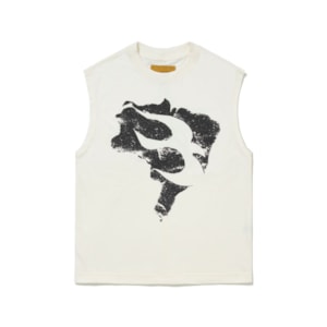 Regata Barra Crew Brasil Estencil Off White