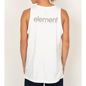 Regata Element Simple Logo Branca