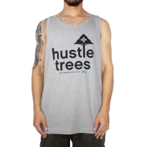 Regata Lrg Hustle Trees Cinza