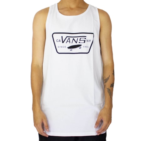 Regata Vans Full Patch Tank White VN0A4A5FYB2