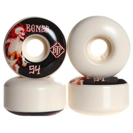 Roda Bones STF Blazers 54MM V1 White