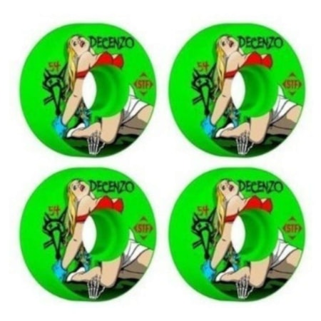 Roda Bones Stf V1 Decenzo b movie 54mm Green 83b