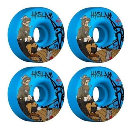 Roda Bones Stf V3 Haslam Bohemian 54mm Blue 83b