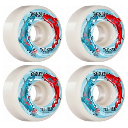 Roda De Skate Bones STF Big Fish Tucker 54MM V1 103A