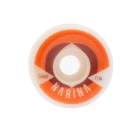 Roda de Skate Narina kenny Profissional Branca 54mm