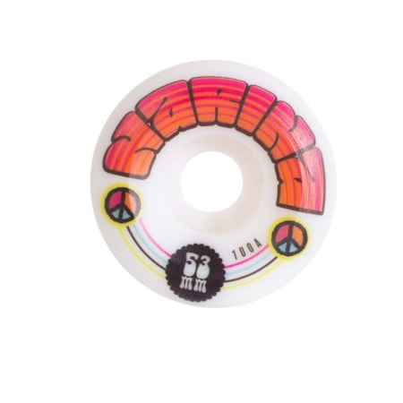 Roda de Skate Narina Psyc Profissional Branca 53mm