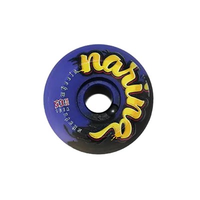 Roda Narina Skate Type Dual Color Preto Roxo 53MM