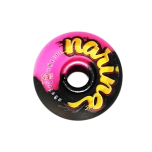 Roda Narina Skate Type Dual Color Rosa Preto 53MM
