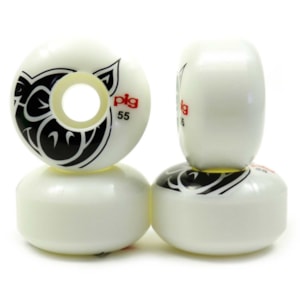 Roda Pig Wheels Head Proline 55MM White