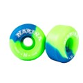 Roda Skate Narina Tie Dye 54mm Azul Verde