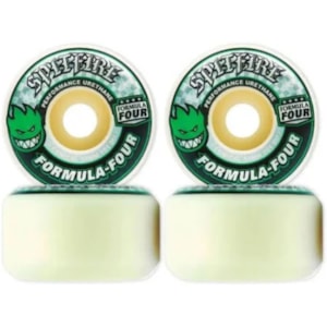 Roda Spitfire Formula Four Conical Green Print 54MM 101A