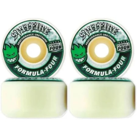 Roda Spitfire Formula Four Conical Green Print 54MM 101A