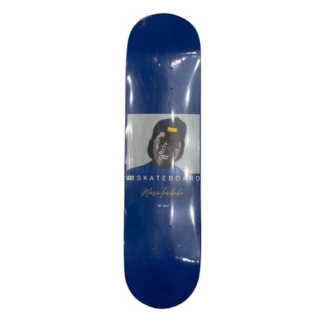 Shape Marfim Ide Skateboard Tarobinha Azul 8.0