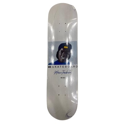 Shape Marfim Ide Skateboard Tarobinha Branco 8.0