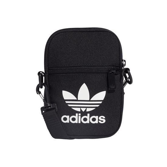 Sholder Bag Adidas Bolsa Fest Trefoil Preta EI7411