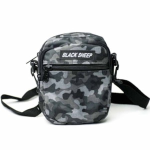 Sholderbag Black Sheep Camuflada Cinza