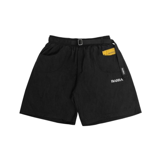 Short Barra Crew 2 24 Logo Preto 