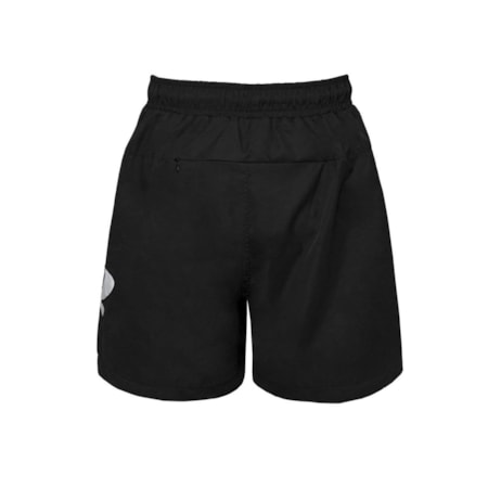 Short Barra Crew B Refletivo Preto