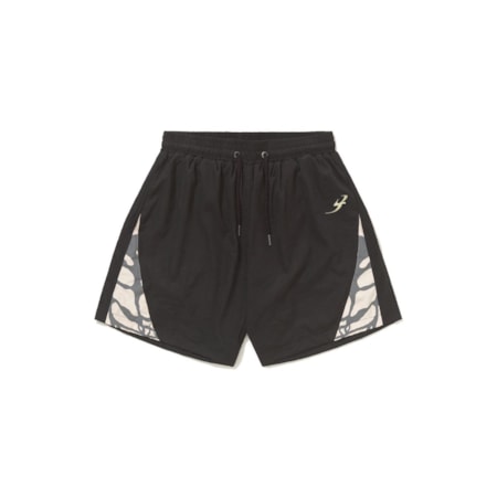 Short Barra Crew Raizes Preto 