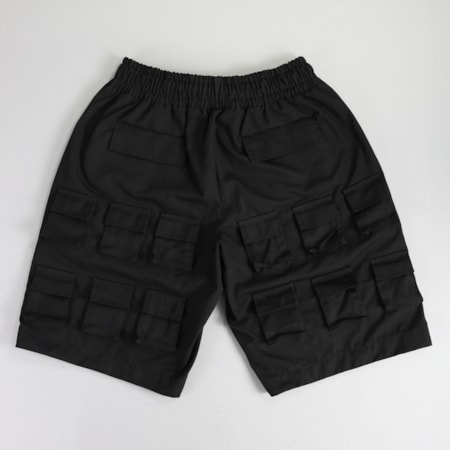 Shorts Apill Multi Pocket Preto