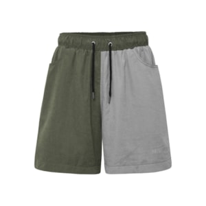Shorts Barra Crew Bicolor Verde