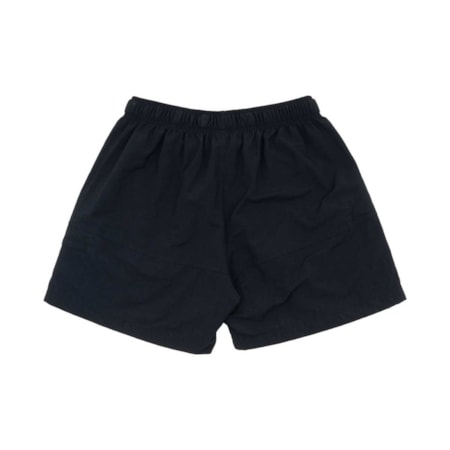 Shorts Barra Crew Goods Logo Classic Preto