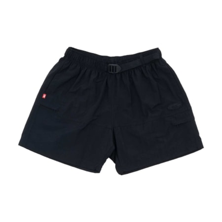 Shorts Barra Crew Goods Logo Classic Preto