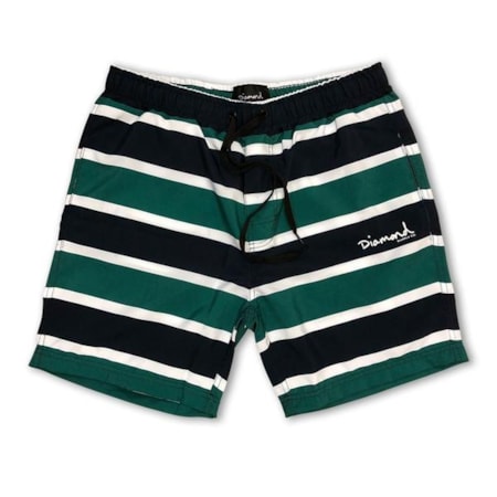 Shorts Diamond Mini Og Script Striped B19dmbc002 Navy