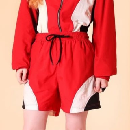 Shorts Vihe Nylon Red