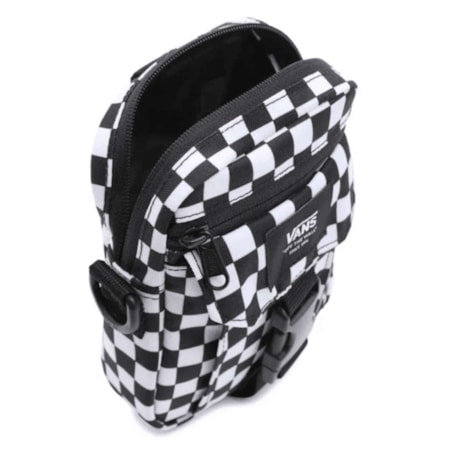 Shoulder Bag Vans New Varsity Checkerboard Black White VN0A5FGKHU0