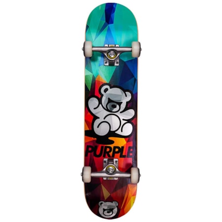 Skate Completo Purple Iniciante Diamante