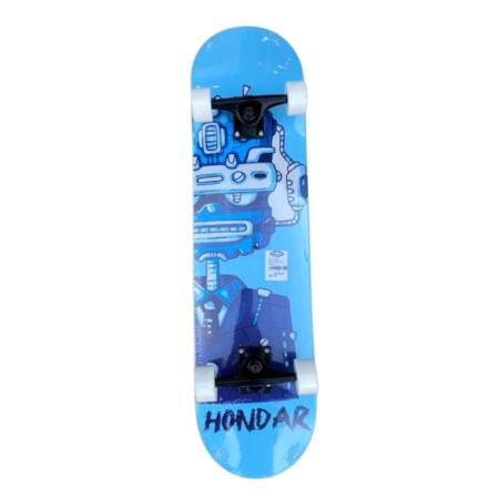 Skate Hondar Iniciante Maple kuso Robot Azul