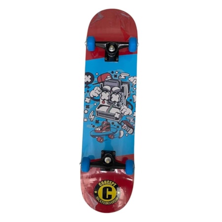 Skate Montado Iniciante Concept Skateboards Camera