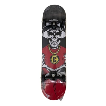 Skate Montado Iniciante Concept Skateboards Skull Gangstar