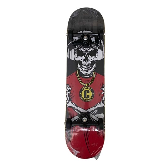 Skate Montado Iniciante Concept Skateboards Skull Gangstar