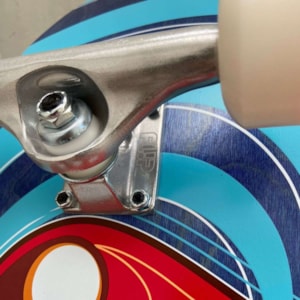 Skate Profissional Flip Skateboard Mushroom Azul