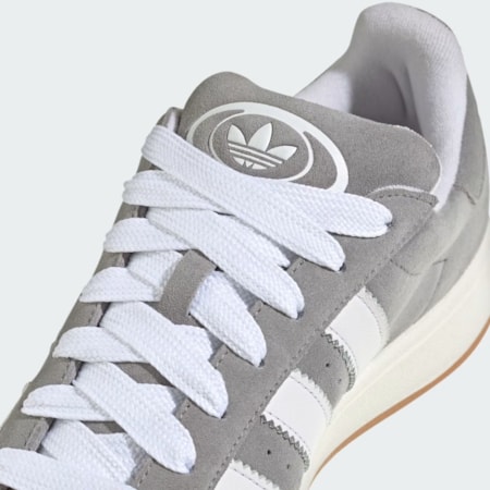 Tênis Adidas Campus 00S Grey Three Cloud White Off White JK3369