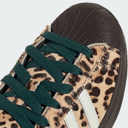 Tênis Adidas Superstar Dark Brown Ivory Gold Metallic KI4203