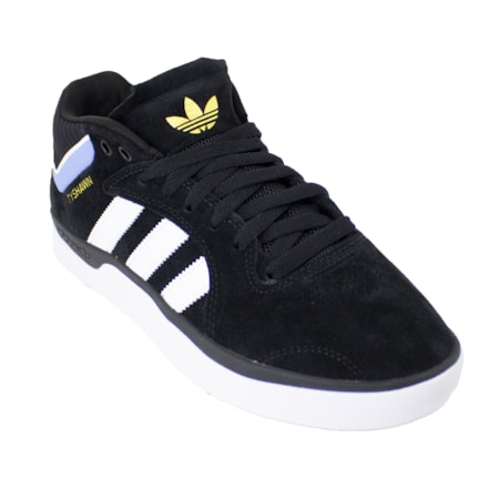 Tênis Adidas Tyshawn Black White Blue