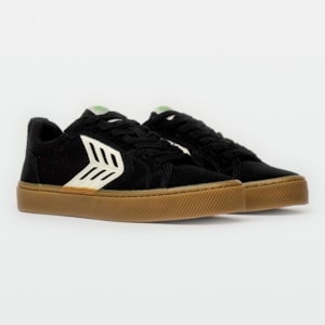 Tênis Cariuma Catiba Pro Low All Black Gum Ivory 