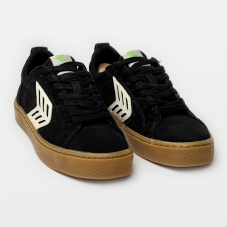 Tênis Cariuma Catiba Pro Low All Black Gum Ivory 