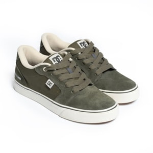 Tênis Dc Shoes Anvil Blast Olive Off White