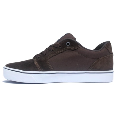 Tênis Dc Shoes Anvil La Coffee Coffee White 