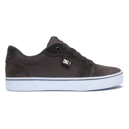 Tênis Dc Shoes Anvil La Coffee Coffee White 