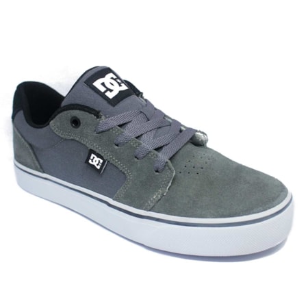 Tênis Dc Shoes Anvil La Grey Black White