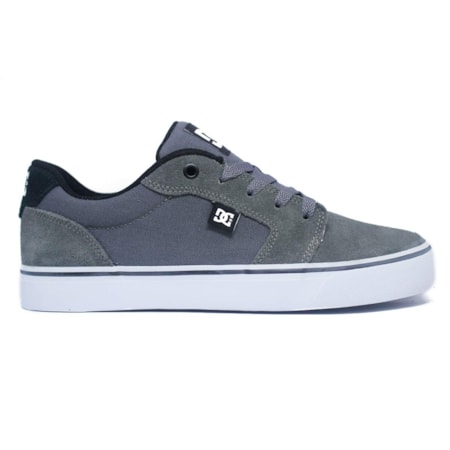 Tênis Dc Shoes Anvil La Grey Black White