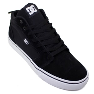 Tênis Dc Shoes Anvil La Mid Black White 