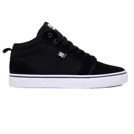 Tênis Dc Shoes Anvil La Mid Black White 