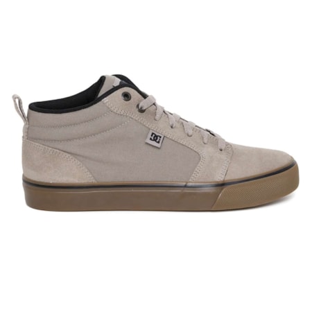 Tênis Dc Shoes Anvil La Mid Grey Grey Gum