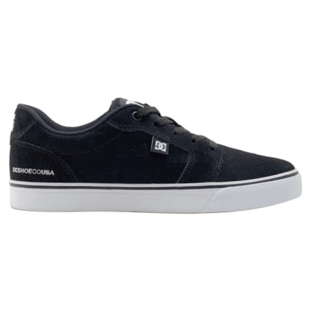 Tênis Dc Shoes Anvil La Se Black White 